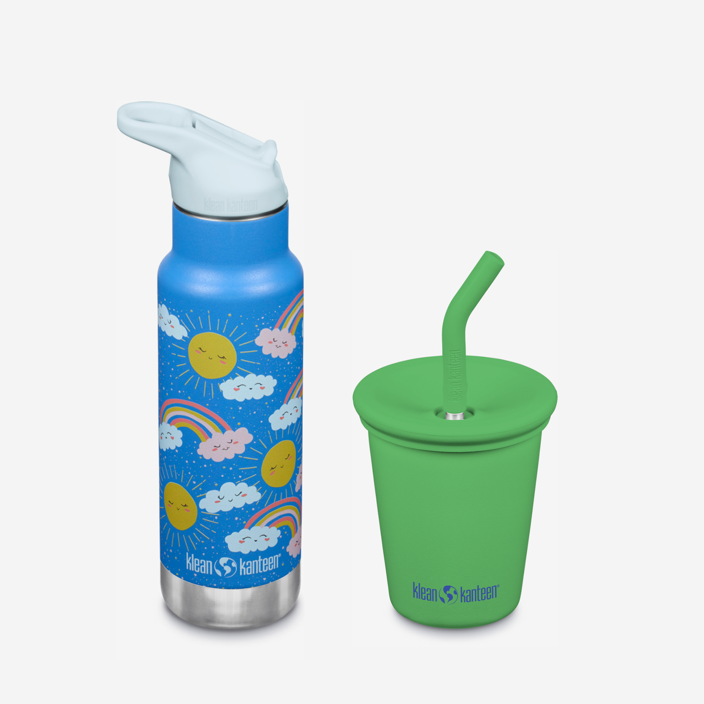 kid-s-sippy-cup-and-water-bottle-set-w7 KK-Kids-SippyCupandWaterBottleSet-VibrantGreen-Rainbows.png